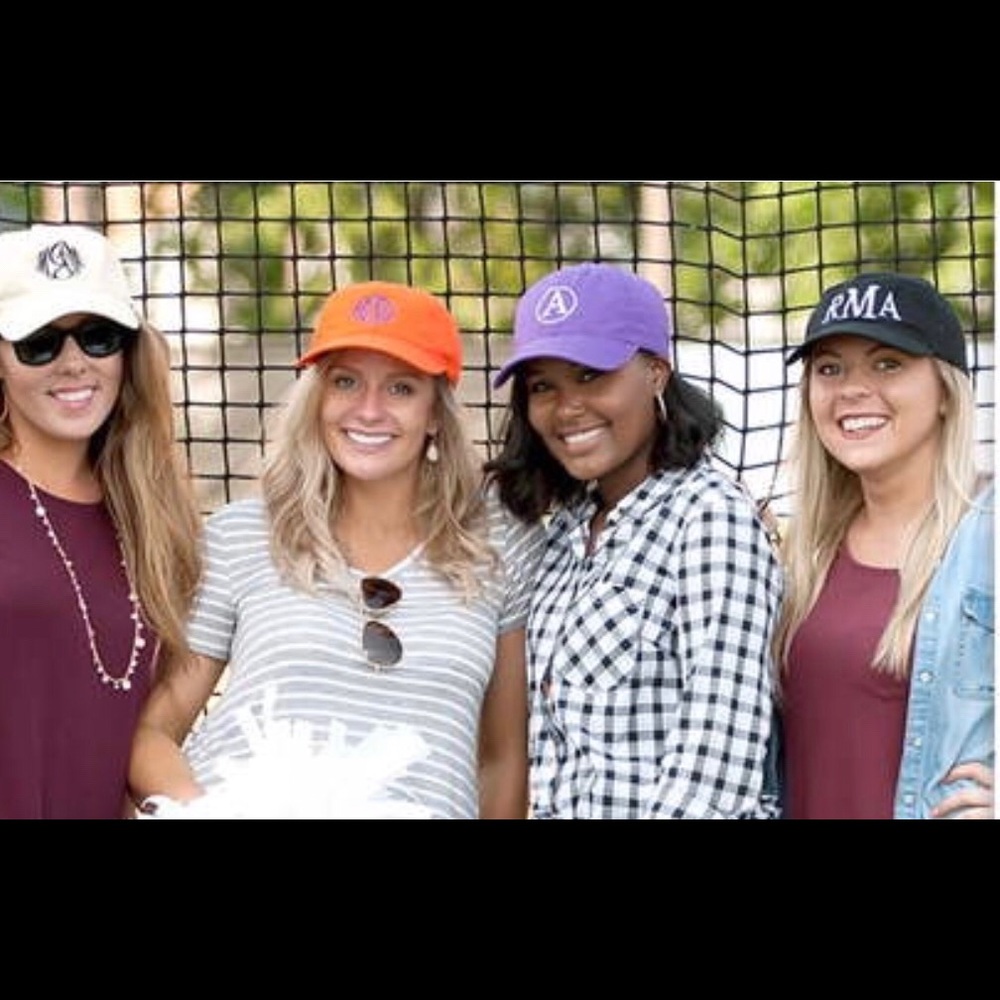 Monogrammed Preppy Hat